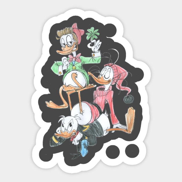 Cousins Sticker by giuliadrawsstuff